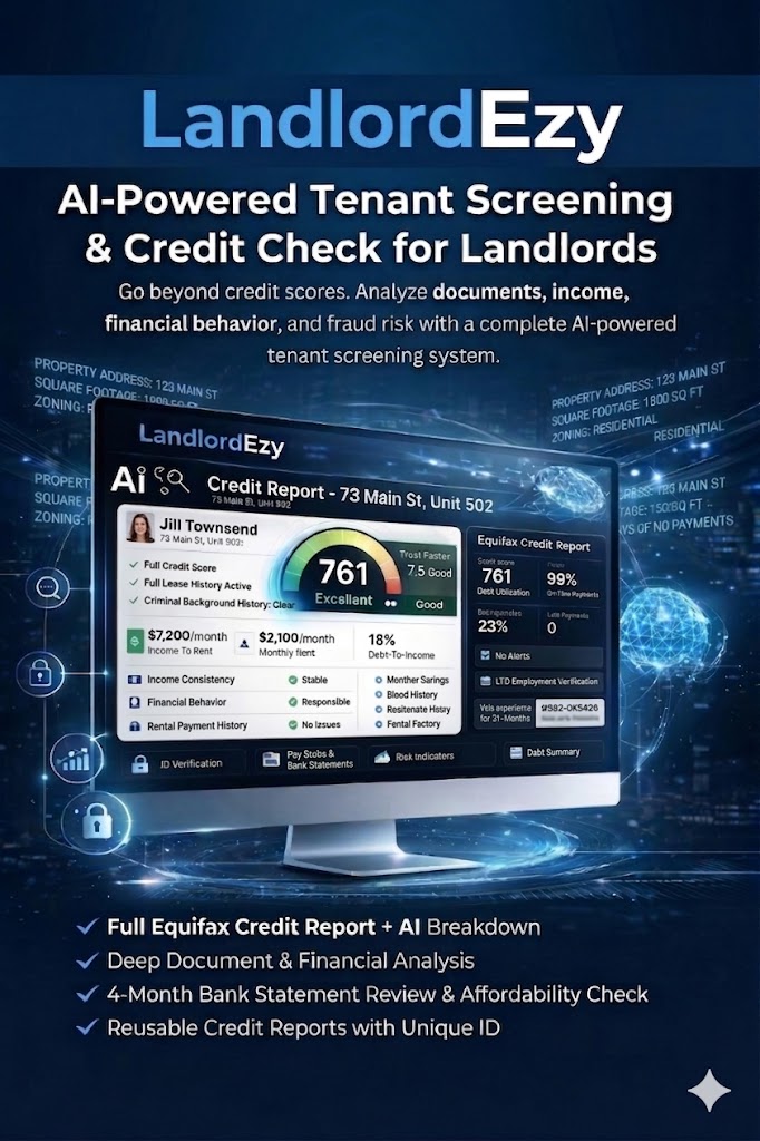 AI Credit Checks and Tenant Screening Canada Equifax Credit Checks